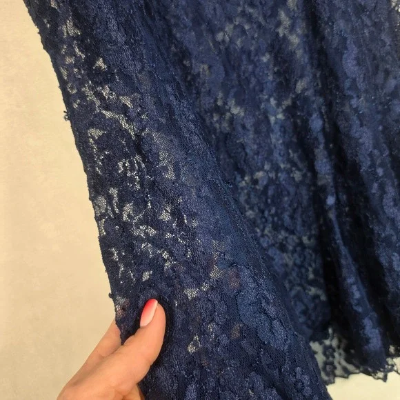 Fredericks of hollywood Babydoll Lingerie Womens M Navy - Picture 11 of 16